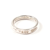 TIFFANY&Co. Ring 1837 Narrow Silver925 #US 6 3/4 Silver unisex Second hand