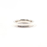 TIFFANY&Co. Ring 1837 Narrow Silver925 #US 4 3/4 Silver Women Second hand
