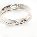 TIFFANY&Co. Ring 1837 Narrow Silver925 #US 4 3/4 Silver Women Second hand