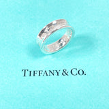 TIFFANY&Co. Ring 1837 Medium Silver925 #US 8 1/4 Silver mens Second hand