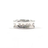 TIFFANY&Co. Ring 1837 Medium Silver925 #US 5 1/4 Silver Women Second hand