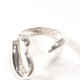 TIFFANY&Co. Ring Open heart Elsa Peretti Silver925 #US 6 Silver Women Second hand