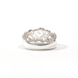 TIFFANY&Co. Ring Triple rubbing heart Paloma Picasso Silver925 #US 5 1/4 Silver Women Second hand