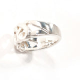 TIFFANY&Co. Ring Triple rubbing heart Paloma Picasso Silver925 #US 4 3/4 Silver Women Second hand