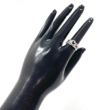 TIFFANY&Co. Ring Triple rubbing heart Paloma Picasso Silver925 #US 4 3/4 Silver Women Second hand