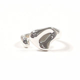 TIFFANY&Co. Ring Full heart Elsa Peretti Silver925 #US 4 3/4 Silver Women Second hand