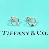 TIFFANY&Co. earring Open heart Elsa Peretti Silver925 Silver Women Second hand