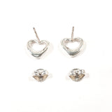 TIFFANY&Co. earring Open heart Elsa Peretti Silver925 Silver Women Second hand