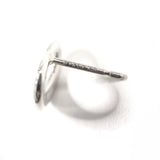 TIFFANY&Co. earring Open heart Elsa Peretti Silver925 Silver Women Second hand