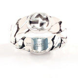 GUCCI Ring Interlocking G Sterling Silver 925/enamel US SizeUS 6 Silver Silver Women