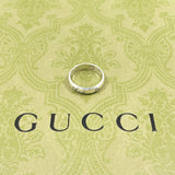 GUCCI Ring Blind for Love Sterling Silver 925 US SizeUS 7 Silver mens
