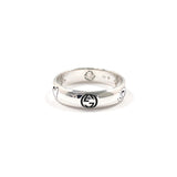 GUCCI Ring Blind for Love Sterling Silver 925 US SizeUS 7 Silver mens