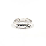 GUCCI Ring Blind for Love Sterling Silver 925 US SizeUS 7 Silver mens