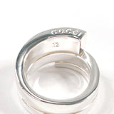 GUCCI Ring Spiral Snake Silver925 #US 5 3/4 Silver Women Second hand