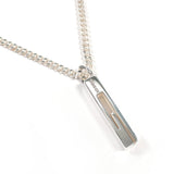 GUCCI Necklace 225055 J8400 8106 Cutout G Sterling Silver 925 Silver unisex