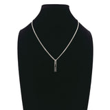 GUCCI Necklace 225055 J8400 8106 Cutout G Sterling Silver 925 Silver unisex