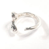 TIFFANY&Co. Ring Open heart Elsa Peretti Silver925 #US 5 1/2 Silver Women Second hand