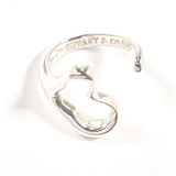 TIFFANY&Co. Ring Open heart Elsa Peretti Silver925 #US 5 1/2 Silver Women Second hand