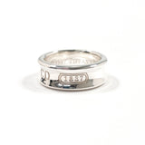 TIFFANY&Co. Ring 1837 Medium Silver925 #US 4 3/4 Silver Women Second hand
