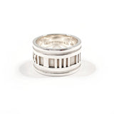 TIFFANY&Co. Ring Atlas Silver925 #US 7 Silver mens Second hand