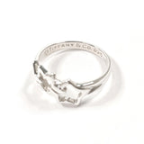 TIFFANY&Co. Ring Triple star Silver925 #US 6 Silver Women Second hand