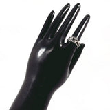 TIFFANY&Co. Ring Triple rubbing heart Paloma Picasso Silver925 #US 5 1/2 Silver Women Second hand