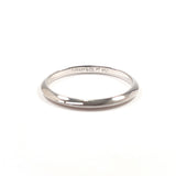 TIFFANY&Co. Ring Knife edge Pt950Platinum #US 7 Silver unisex Second hand