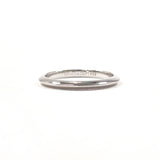 TIFFANY&Co. Ring Knife edge Pt950Platinum #US 4 3/4 Silver Women Second hand