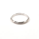 TIFFANY&Co. Ring Knife edge Pt950Platinum #US 4 3/4 Silver Women Second hand