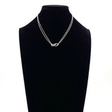 TIFFANY&Co. Necklace Infinity Silver925 Silver Women Second hand