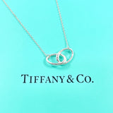 TIFFANY&Co. Necklace Double loop Elsa Peretti Sterling Silver 925 Silver Women