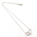 TIFFANY&Co. Necklace Double loop Elsa Peretti Sterling Silver 925 Silver Women