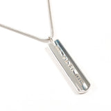 TIFFANY&Co. Necklace 1837 Bar Pendant Silver925 Silver unisex Second hand