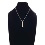 TIFFANY&Co. Necklace 1837 Bar Pendant Silver925 Silver unisex Second hand