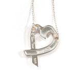 TIFFANY&Co. Necklace Loving heart Paloma Picasso Sterling Silver 925 Silver Women