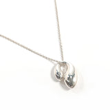 TIFFANY&Co. Necklace Double teardrop Elsa Peretti Silver925 Silver Women Second hand