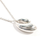 TIFFANY&Co. Necklace Double teardrop Elsa Peretti Silver925 Silver Women Second hand