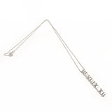 TIFFANY&Co. Necklace Atlas bar Silver925 Silver unisex Second hand