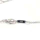 TIFFANY&Co. Necklace Heart lock Return to Sterling Silver 925 Silver Women