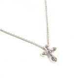 TIFFANY&Co. Necklace Cross mini Elsa Peretti Silver925 Silver Women Second hand