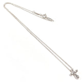 TIFFANY&Co. Necklace Cross mini Elsa Peretti Silver925 Silver Women Second hand
