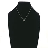 TIFFANY&Co. Necklace Cross mini Elsa Peretti Silver925 Silver Women Second hand