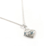 TIFFANY&Co. Necklace 1837 montage cushion Sterling Silver 925 Silver Women