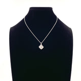 TIFFANY&Co. Necklace 1837 montage cushion Sterling Silver 925 Silver Women