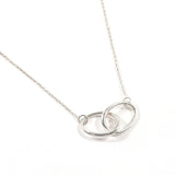 TIFFANY&Co. Necklace Double loop Elsa Peretti Silver925 Silver Women Second hand