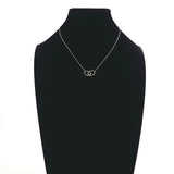 TIFFANY&Co. Necklace Double loop Elsa Peretti Silver925 Silver Women Second hand