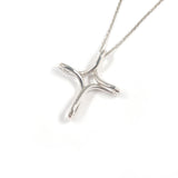 TIFFANY&Co. Necklace Infinity cross Elsa Peretti Silver925 Silver Women Second hand