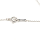 TIFFANY & CO. Necklace Infinity cross Elsa Peretti Sterling Silver 925 unisex