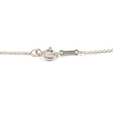 TIFFANY & CO. Necklace Infinity cross Elsa Peretti Sterling Silver 925 Women