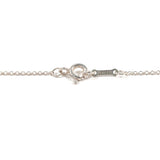 TIFFANY & CO. Necklace Infinity cross Elsa Peretti Sterling Silver 925 Women